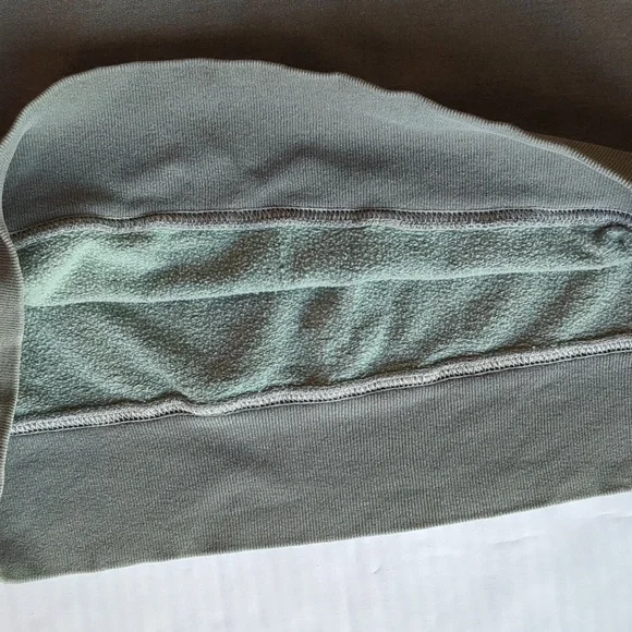 Fargo Clothing Island Style Crew Neck Sweatshirt MEDIUM Green Raised Accents - Picture 10 of 13